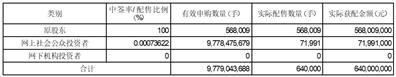 四川福蓉科技股份公司向不特定对象发行可转换公司债券网上中签率及优先配售结果公告